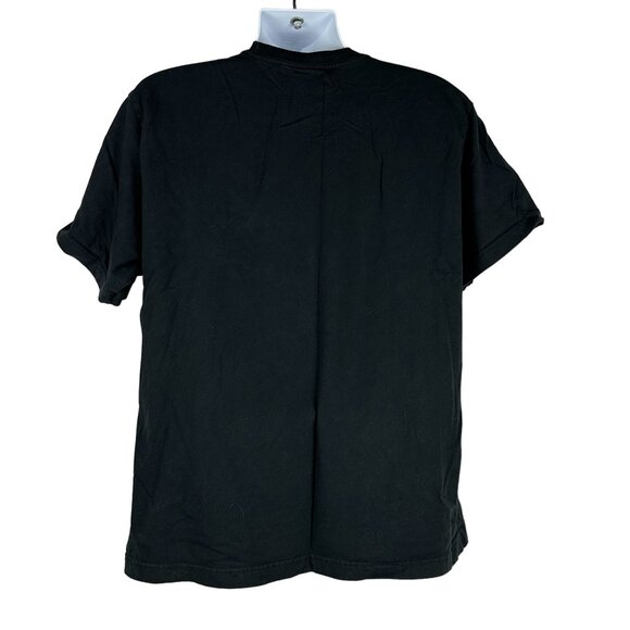 Adidas Men's Short Sleeved Crew Neck Graphic T-Shirt Size XL Black - Picture 3 of 8